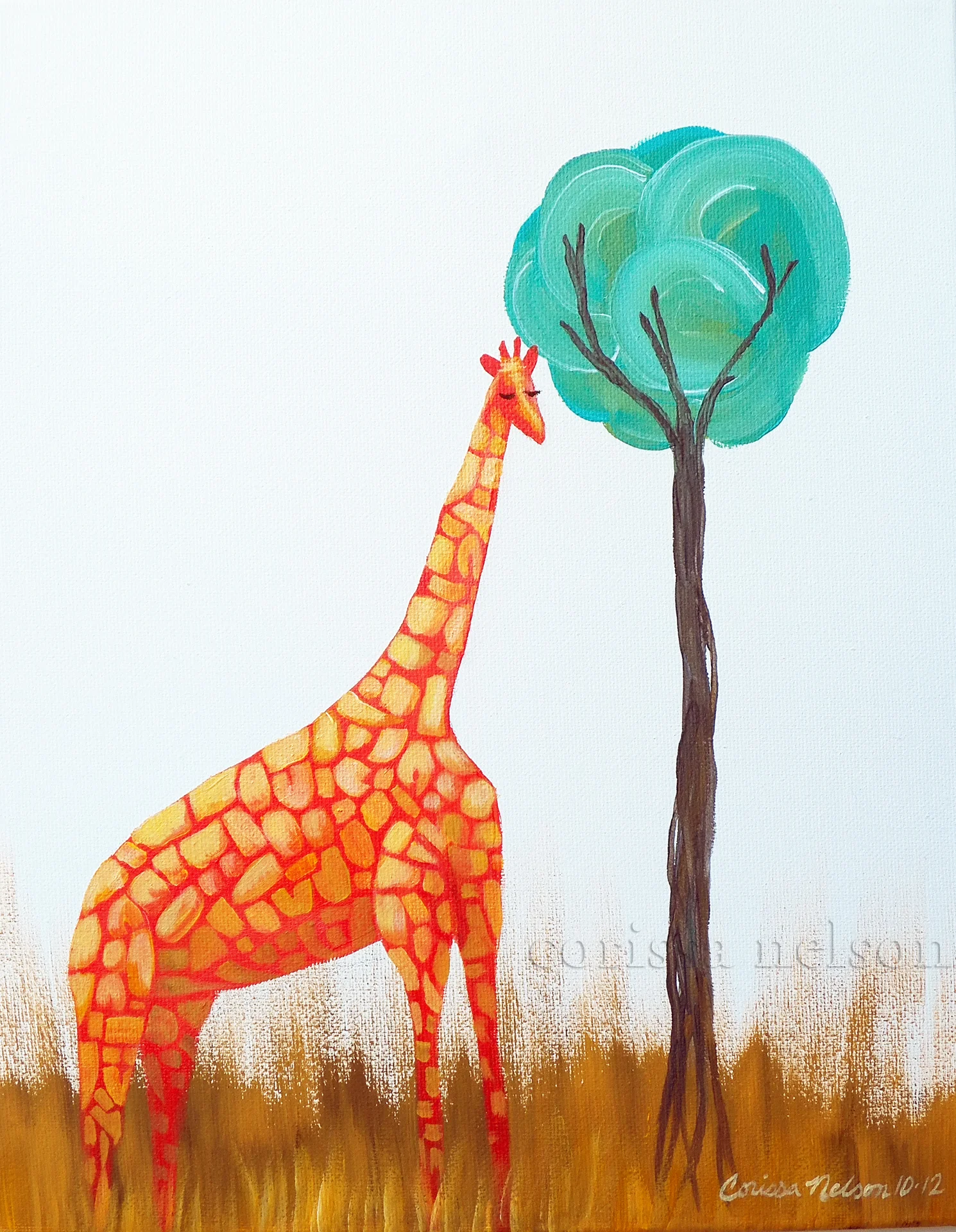 Tangerine Giraffe