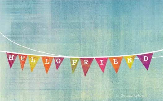 Pennant Bunting Valentine