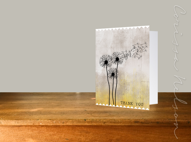 Dandelion Yellow Grey Desk