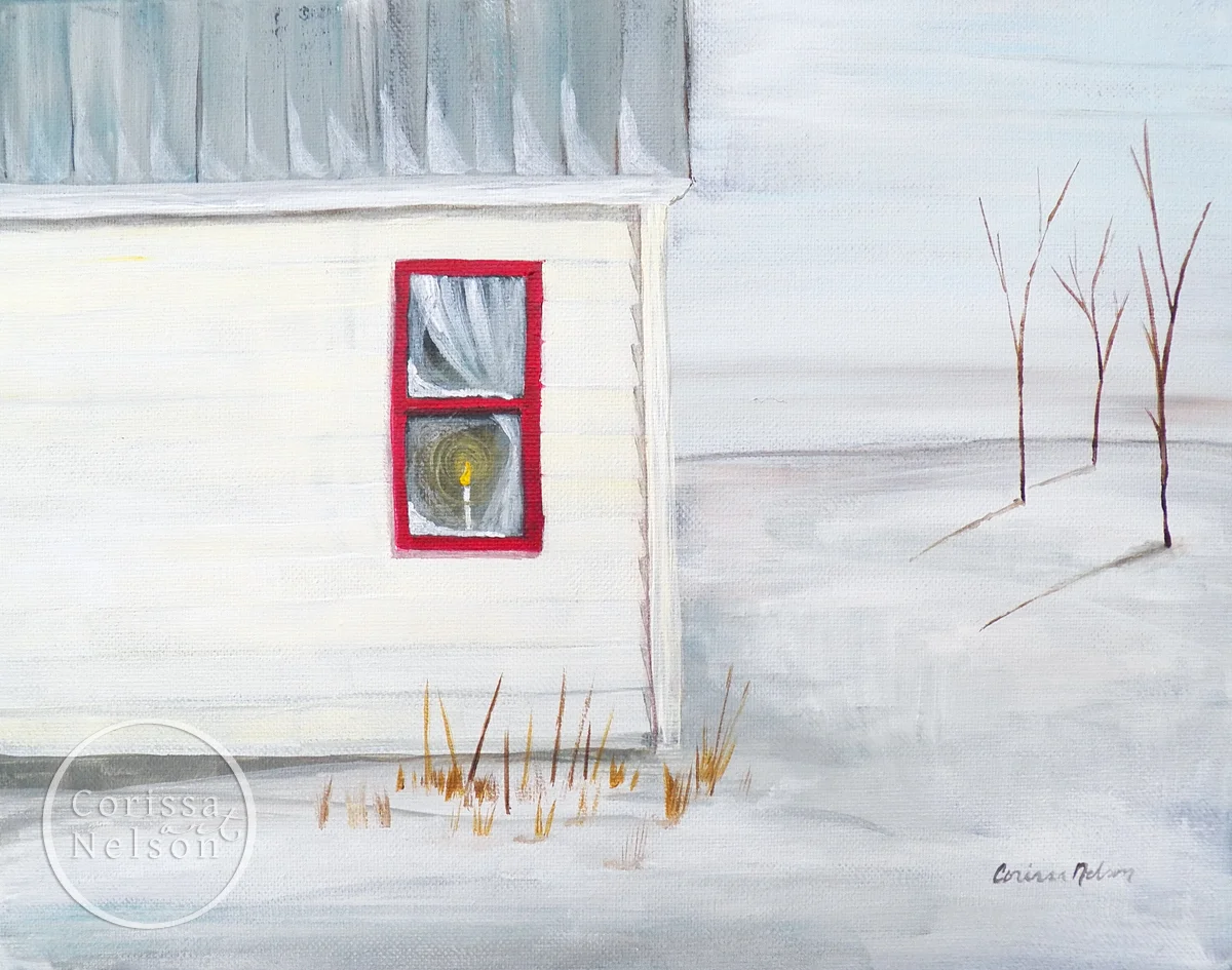 Farmhouse in Winter