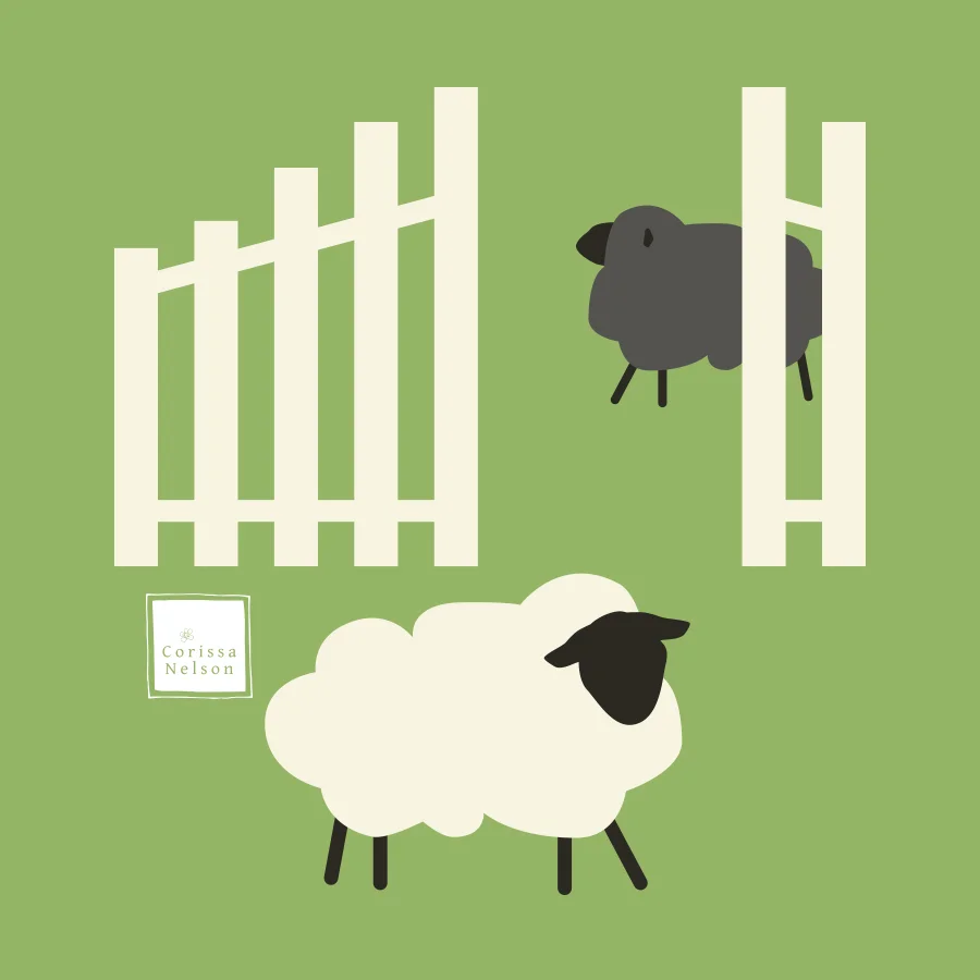 Sheep and Gate Art Pack
