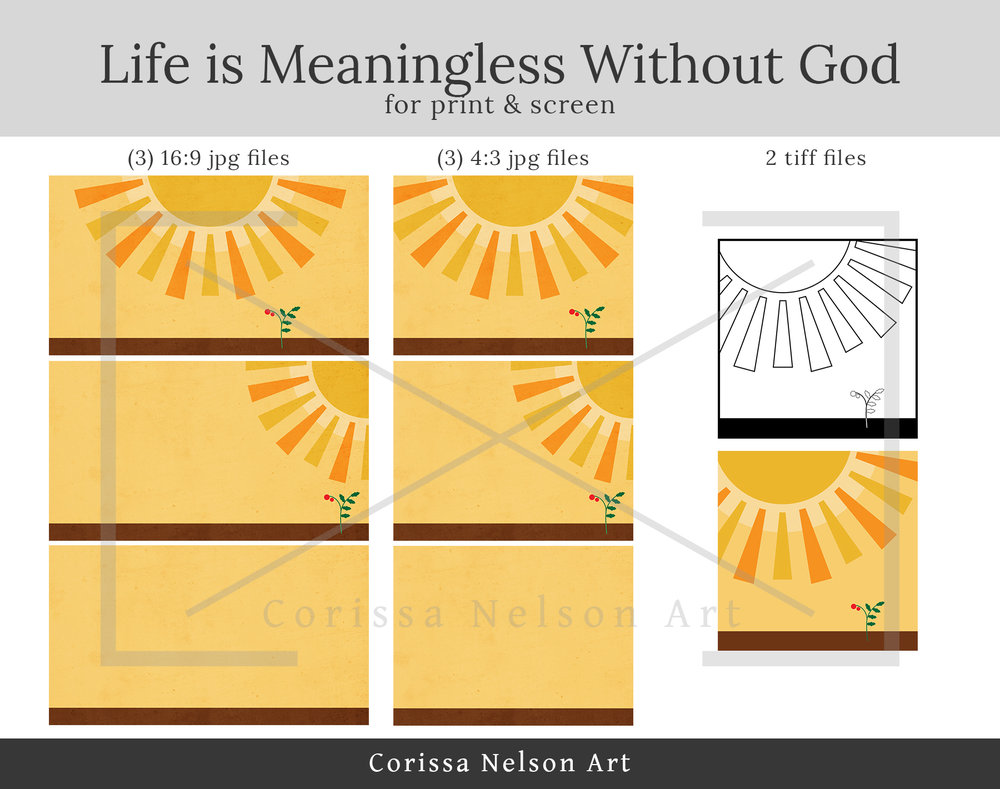 Everything Is Meaningless Without God Bible Stories Series P 11 Yr C Corissa Nelson