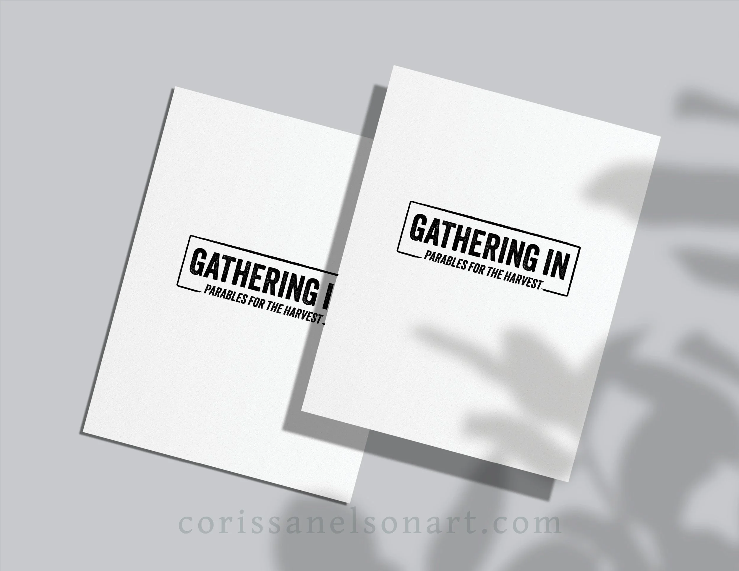 Gathering In Pieces Sermon Series Art for Print and Screen