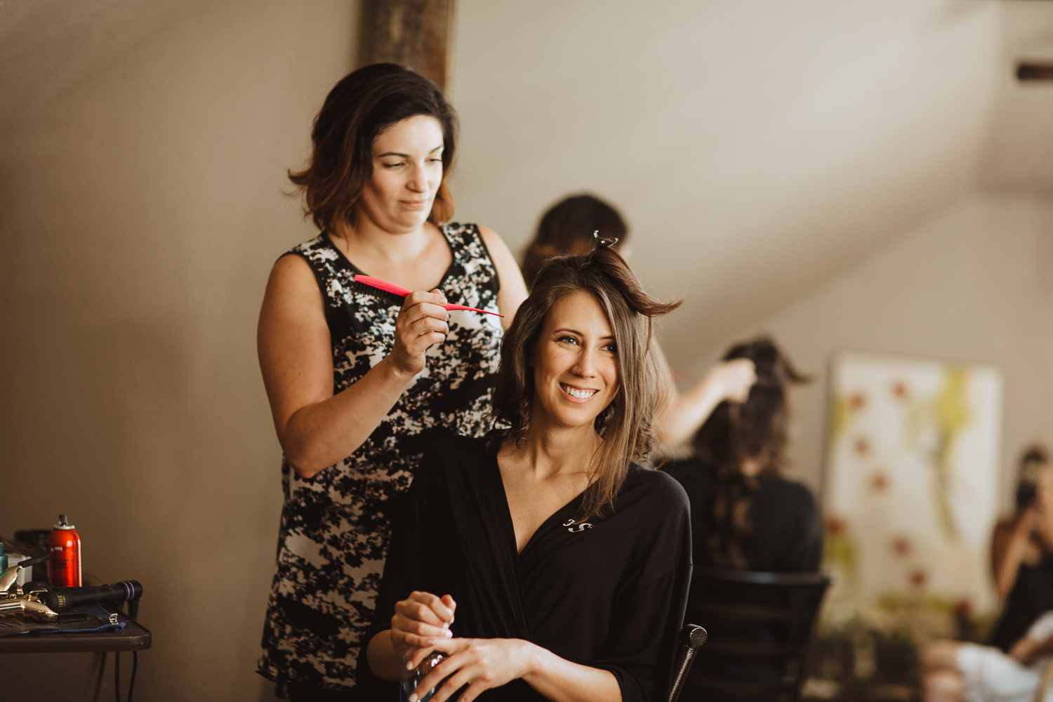 Getting Ready Wedding Photos