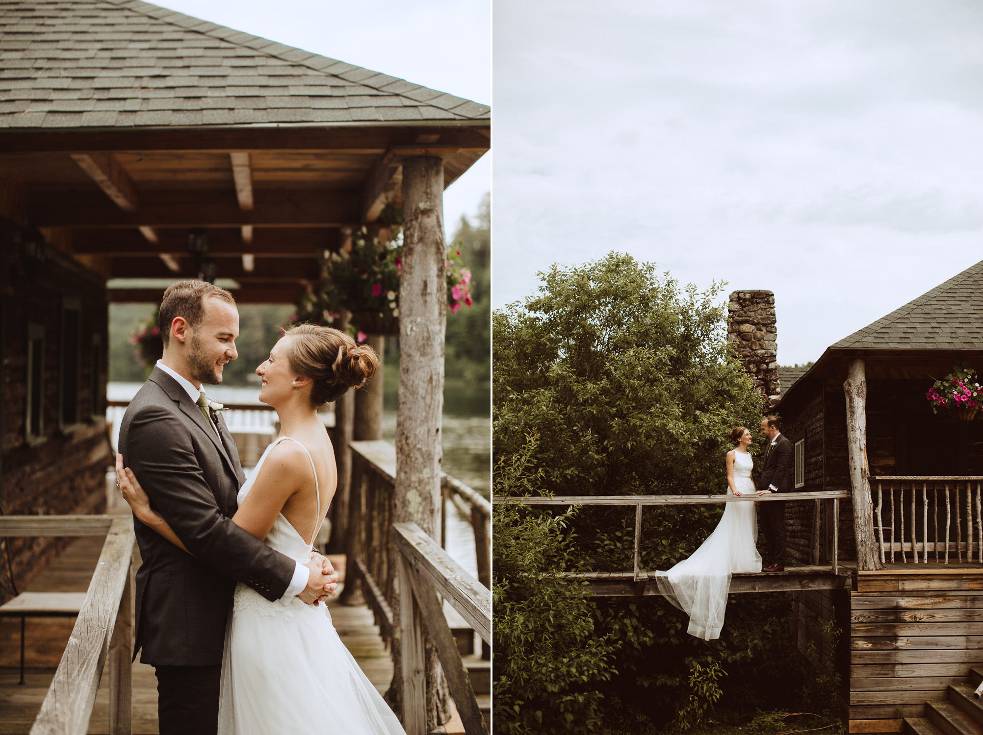 Scenic First Look Wedding Photography in New Hampshire