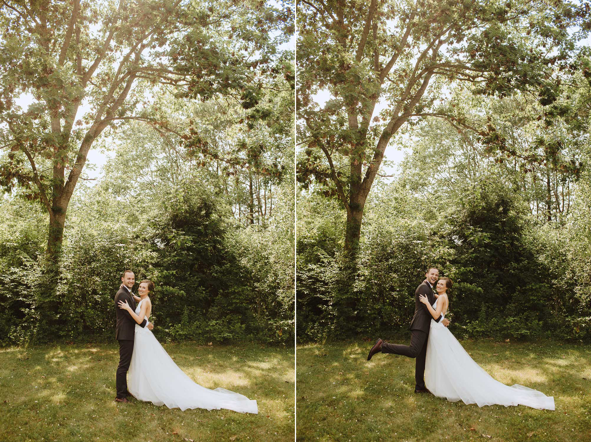 Wedding Portraits at Bishop Farm in Libson NH
