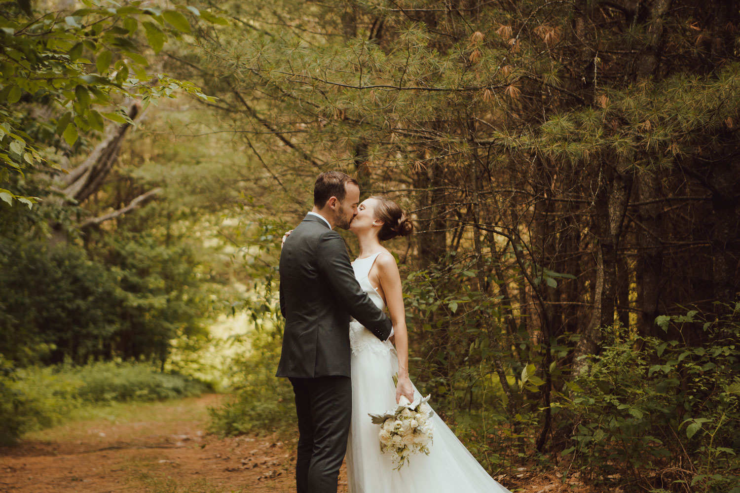 Wedding Portraits at Bishop Farm in Libson NH