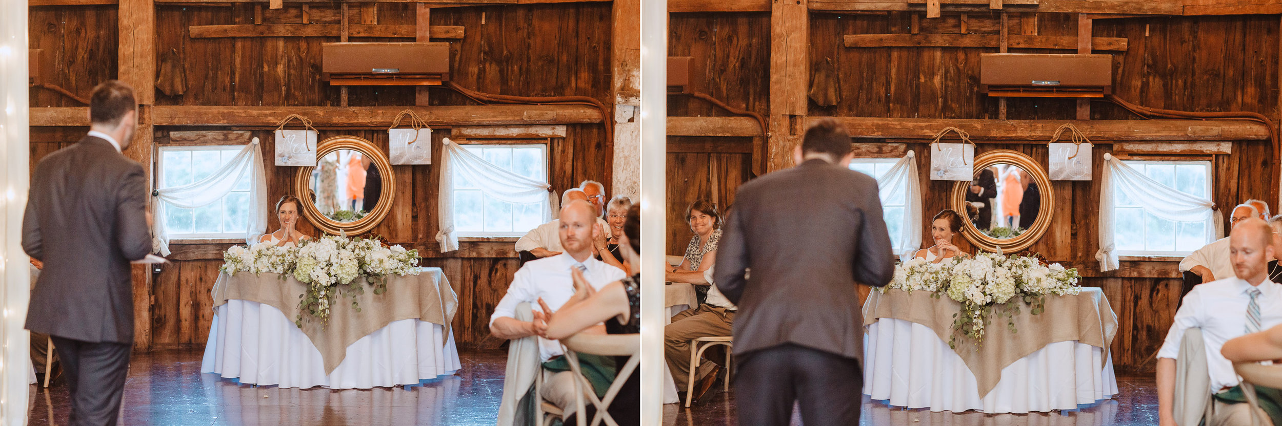 Romantic Barn Wedding in New Hampshire Photography