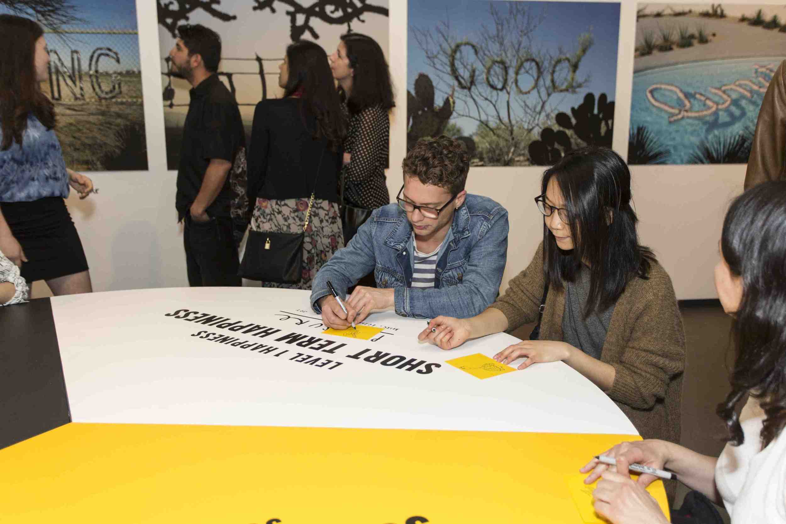   STEFAN SAGMEISTER:    THE HAPPY SHOW (2015)  