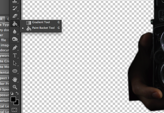 Fill the new layer with Black