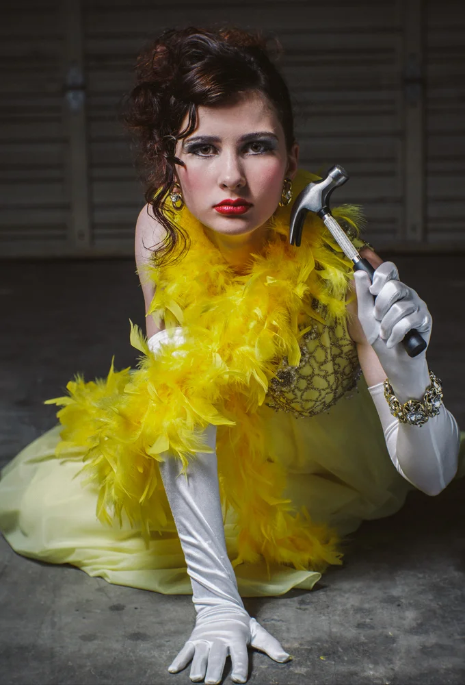 Photographer: Darkroom Portraits Camera/Film: NEX7 Model: Joy Green MUA: Crystal Johnson