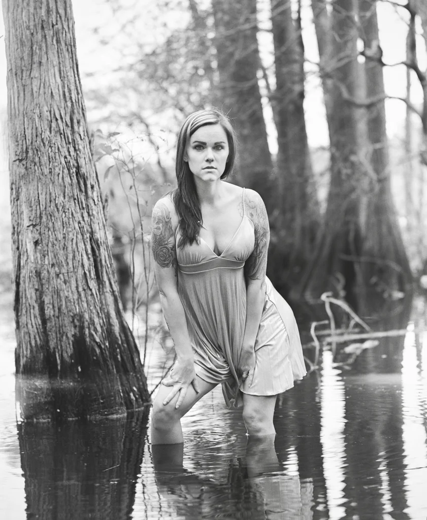 Camera: Mamiya RB67 Film: HP5+ Model: Carmen Whitaker