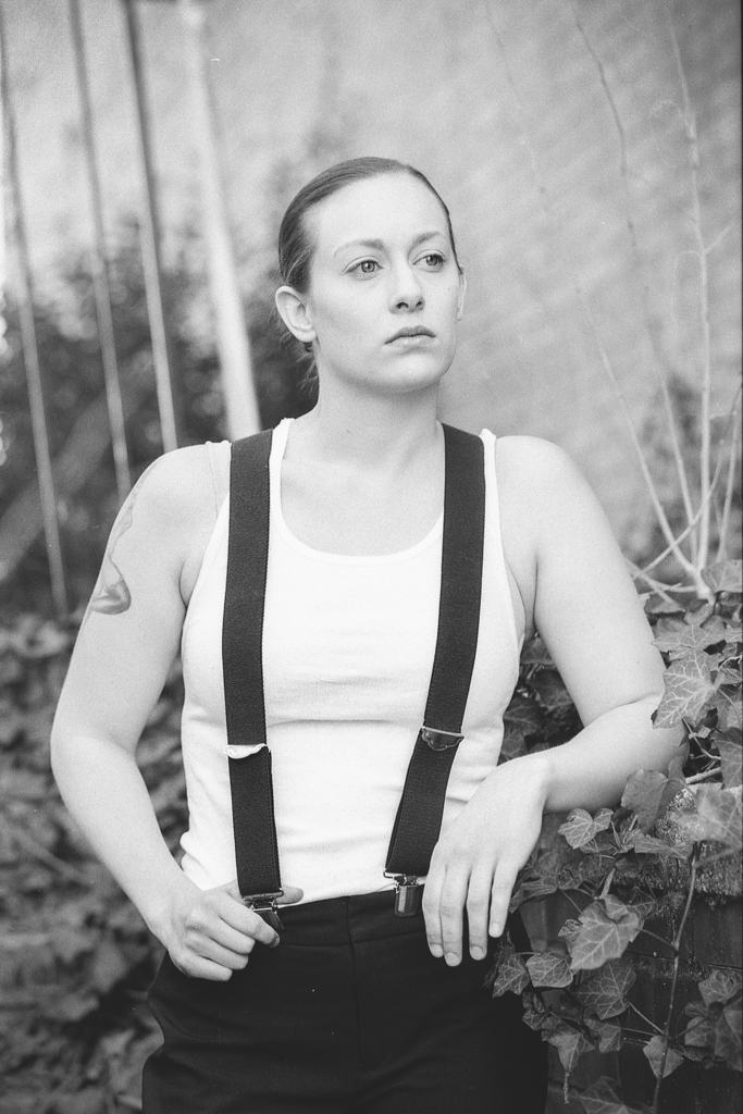 Camera: Minolta 7 Format: Hp5+ (Film) Lens: Rokinon 85mm 1.4F Model: Aoife Svelk