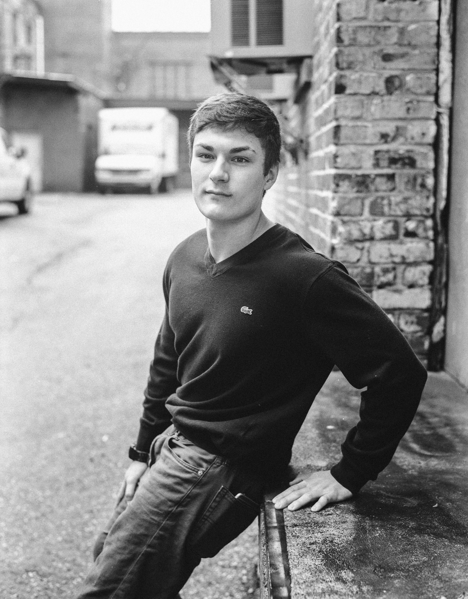Model: Zachary Thamm Camera: Koni Omega Film: HP5+ 