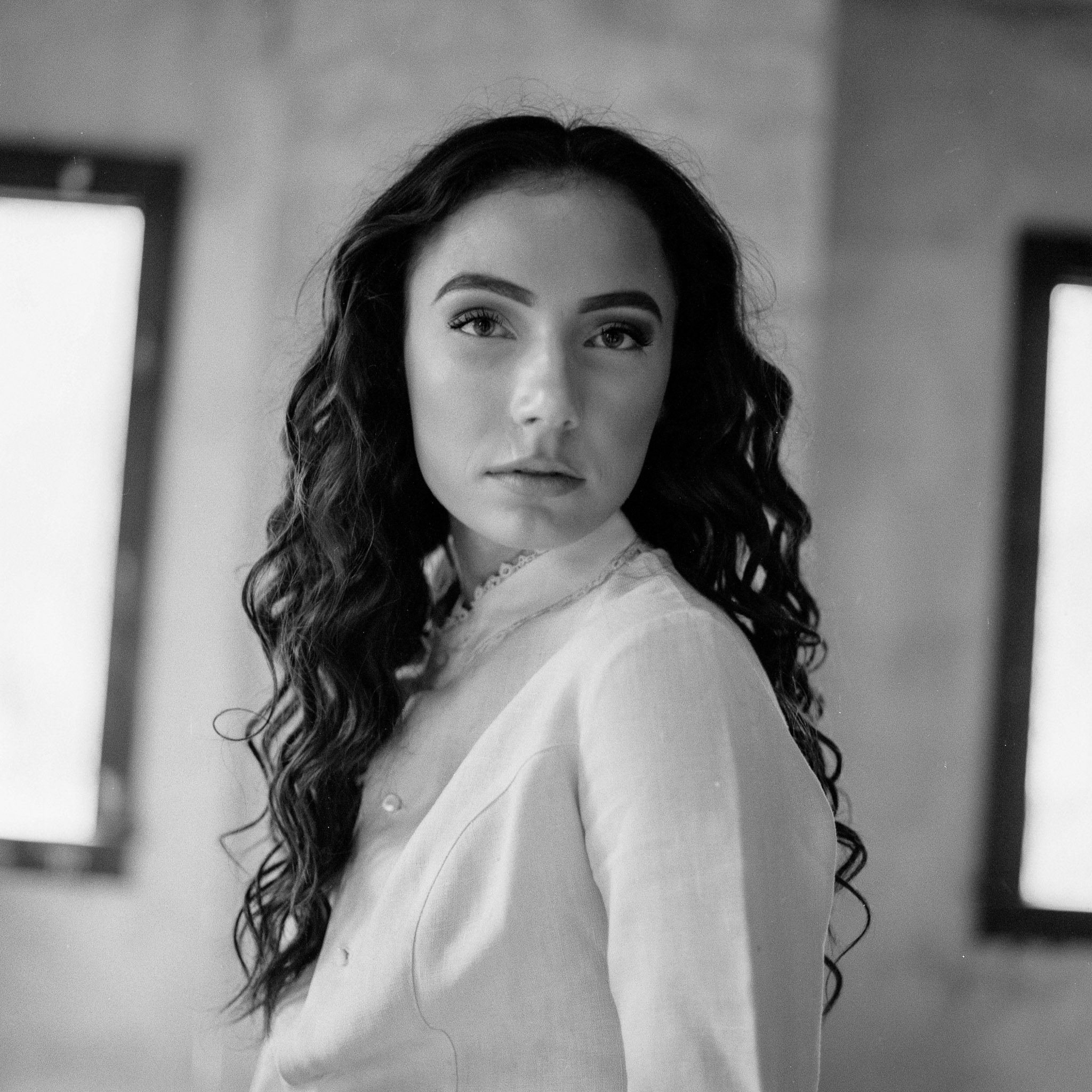 Model: Tay Carr Camera: Hasselblad 501CM Film: HP5+ rated @ 1600