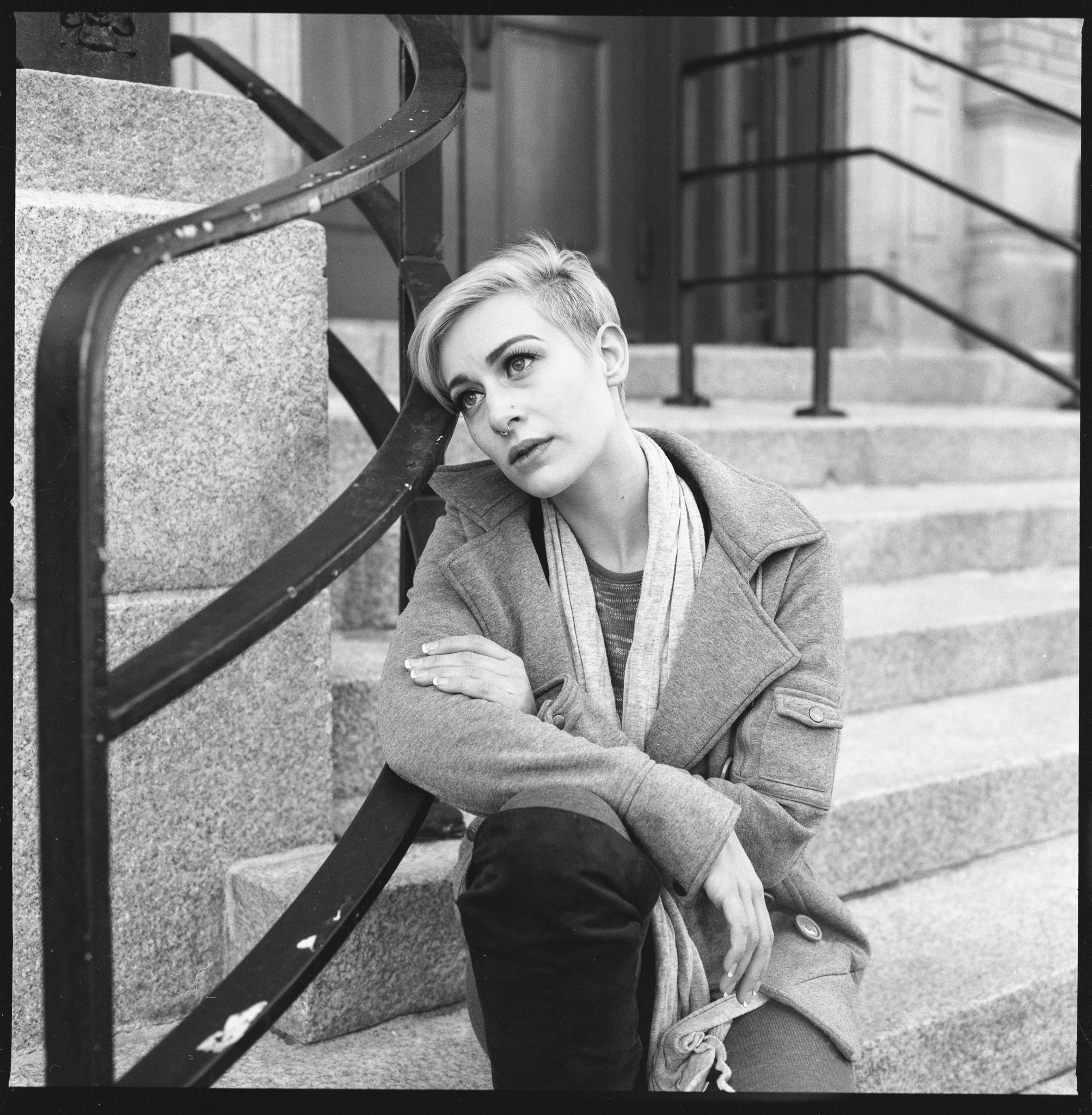 Model: Aoife Svelk Cameras used: Hasselblad 501CM Film: Hp5+ 120 medium format