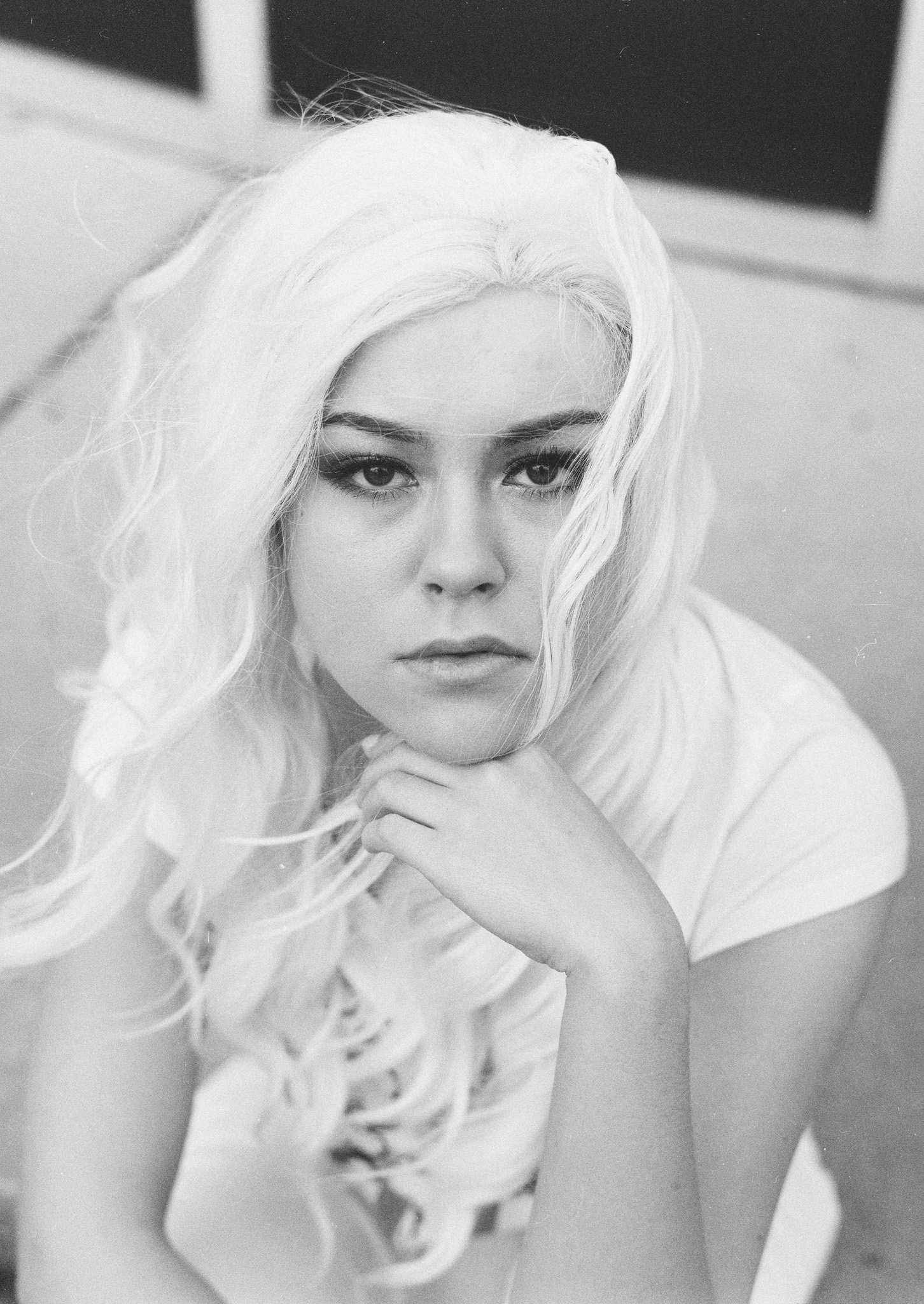Photographer: Darkroom Portraits Camera and Film: Mamiya645af and Hp5+ Model: Adoette © 2016 Darkroom Portraits 