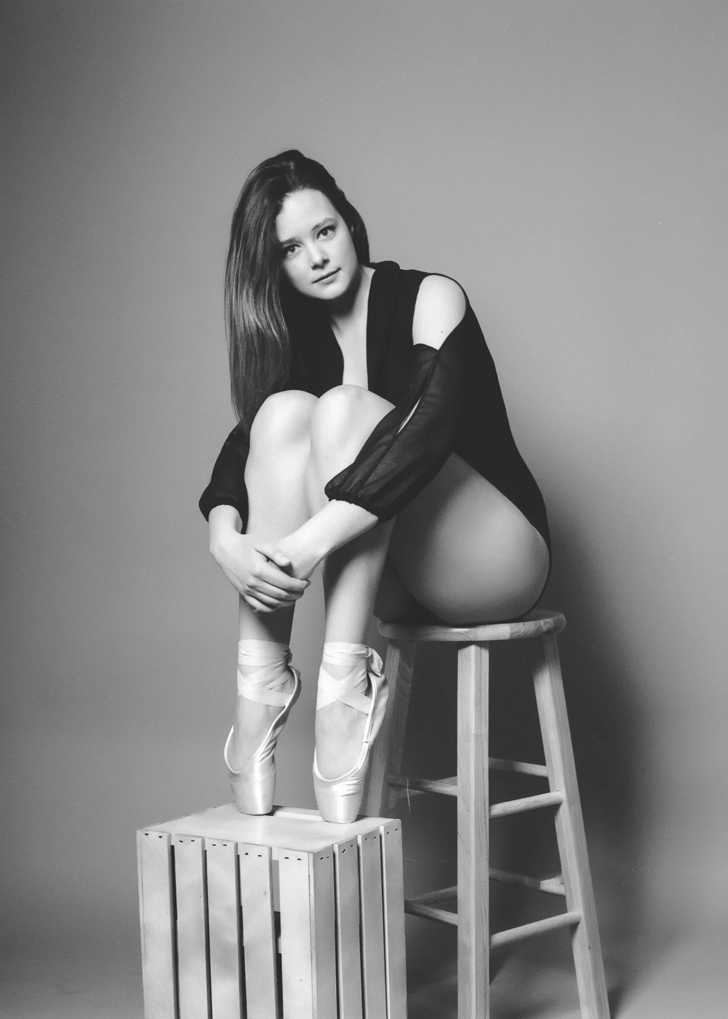 Model: Carmela White Camera: Mamiya 645AFD Film: HP5+