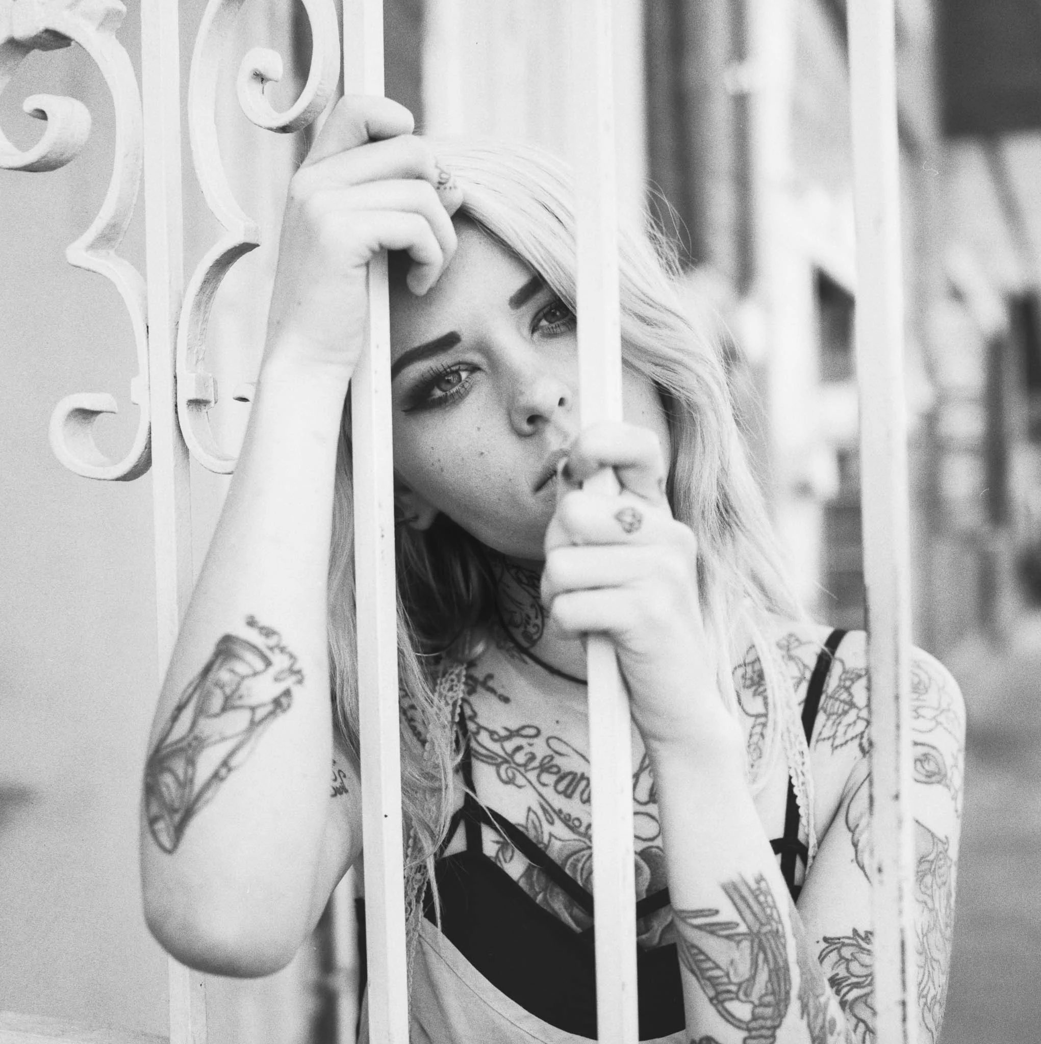 Model: Mykayla Mckenzie Camera: Hasselblad 501CM Film: HP5+ @1600