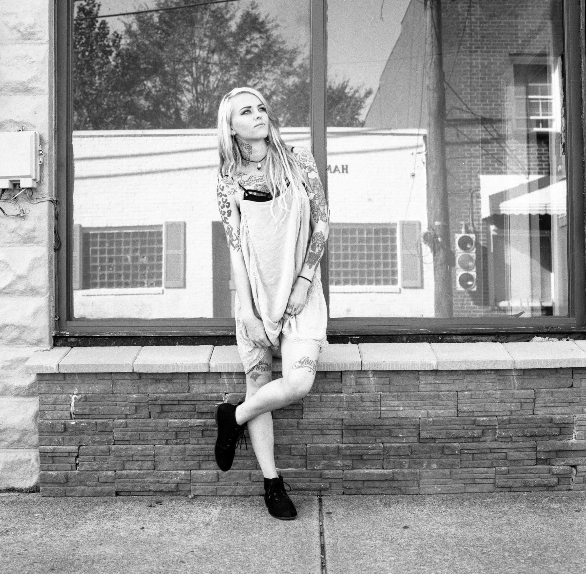 Model: Mykayla Mckenzie Camera: Hasselblad 501CM Film: HP5+ @1600