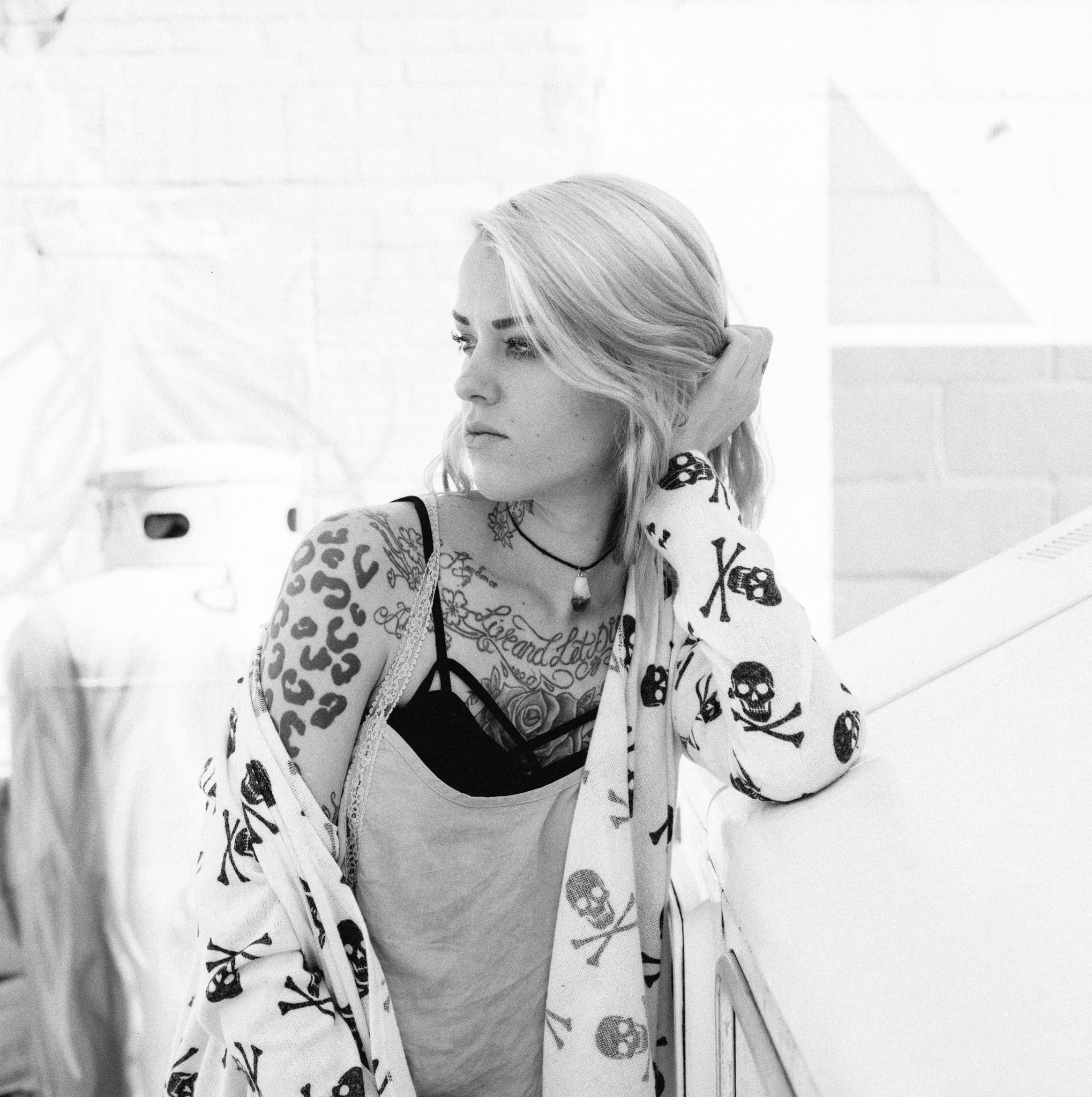 Model: Mykayla Mckenzie Camera: Hasselblad 501CM Film: HP5+ @1600
