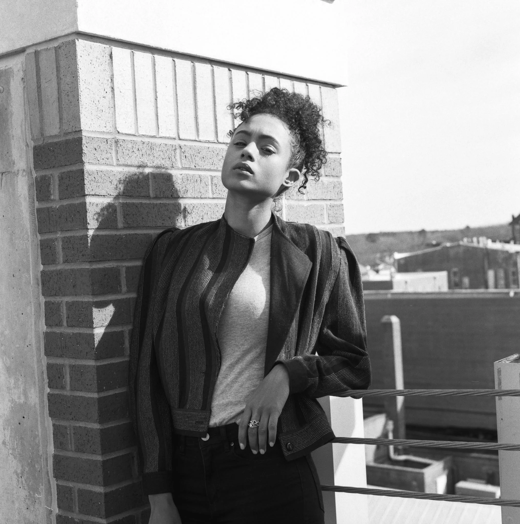 Model: Hannah Roller Camera used: Hasselblad 501CM Film: Hp5+ 120 medium format