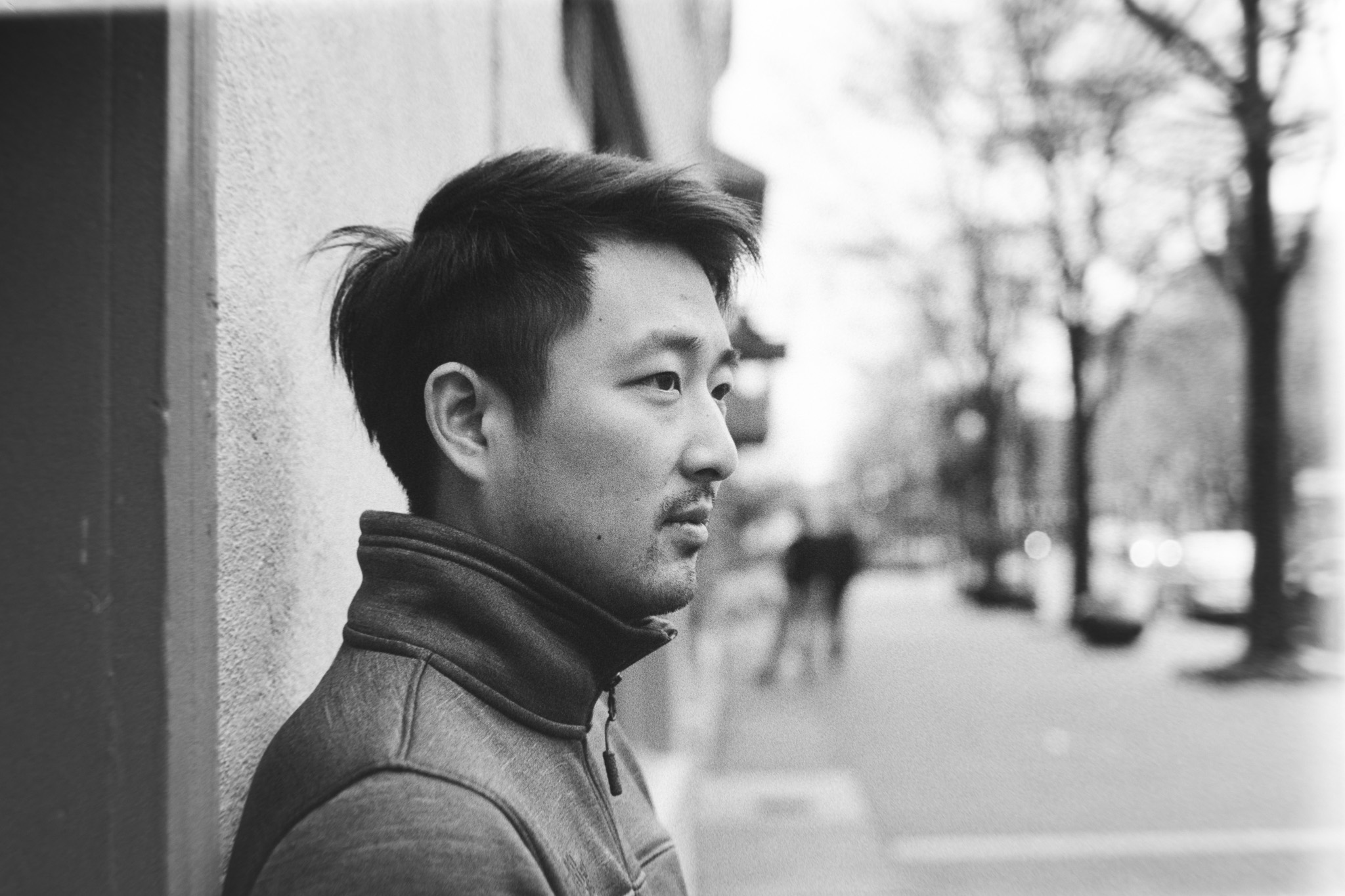 Camera: Minolta CLE Lens: 40mm M Rokkor Film: HP5+ plus rated at 800
