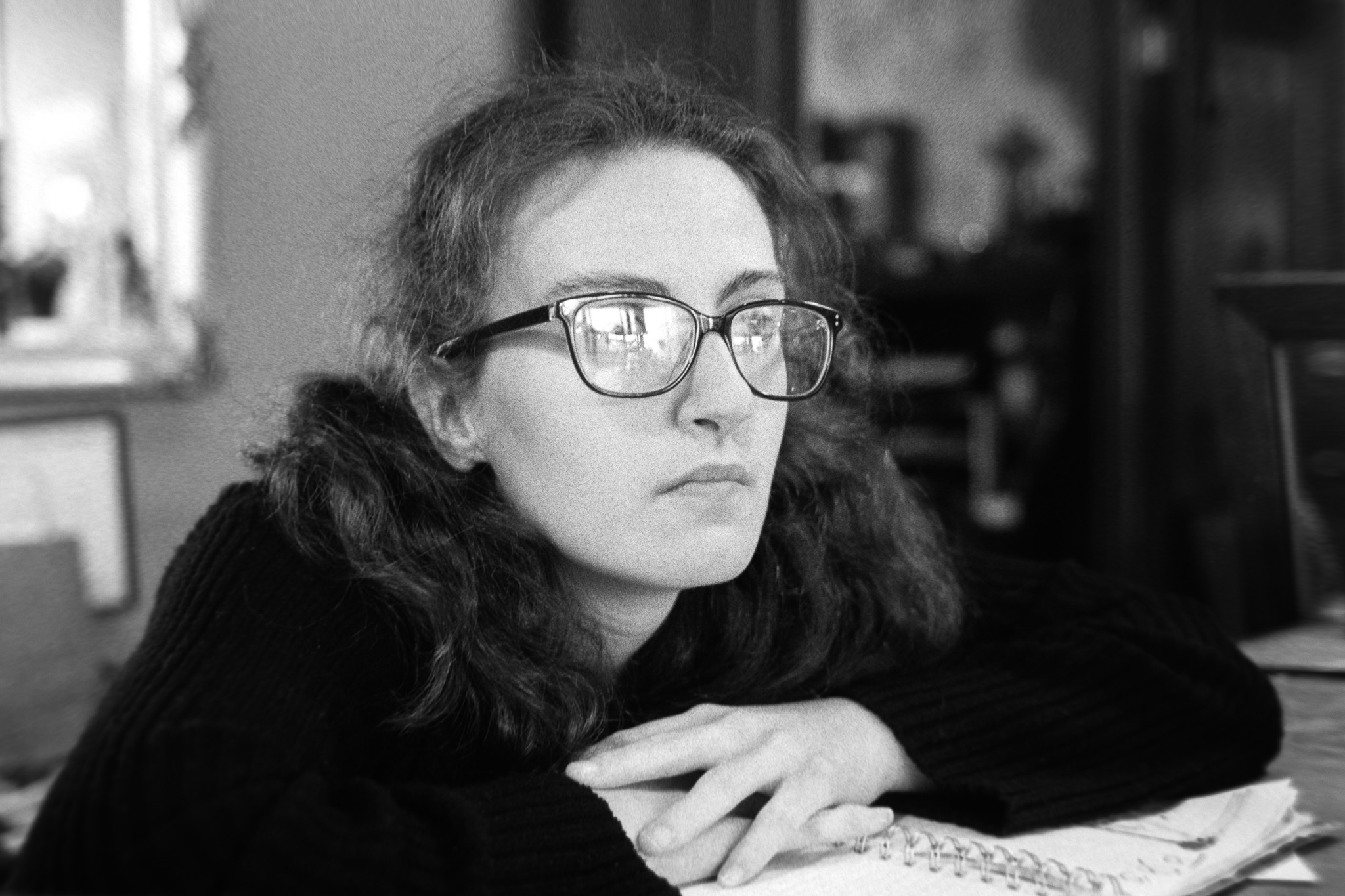 Camera: Minolta CLE Lens: 40mm M Rokkor Film: HP5+ plus rated at 800