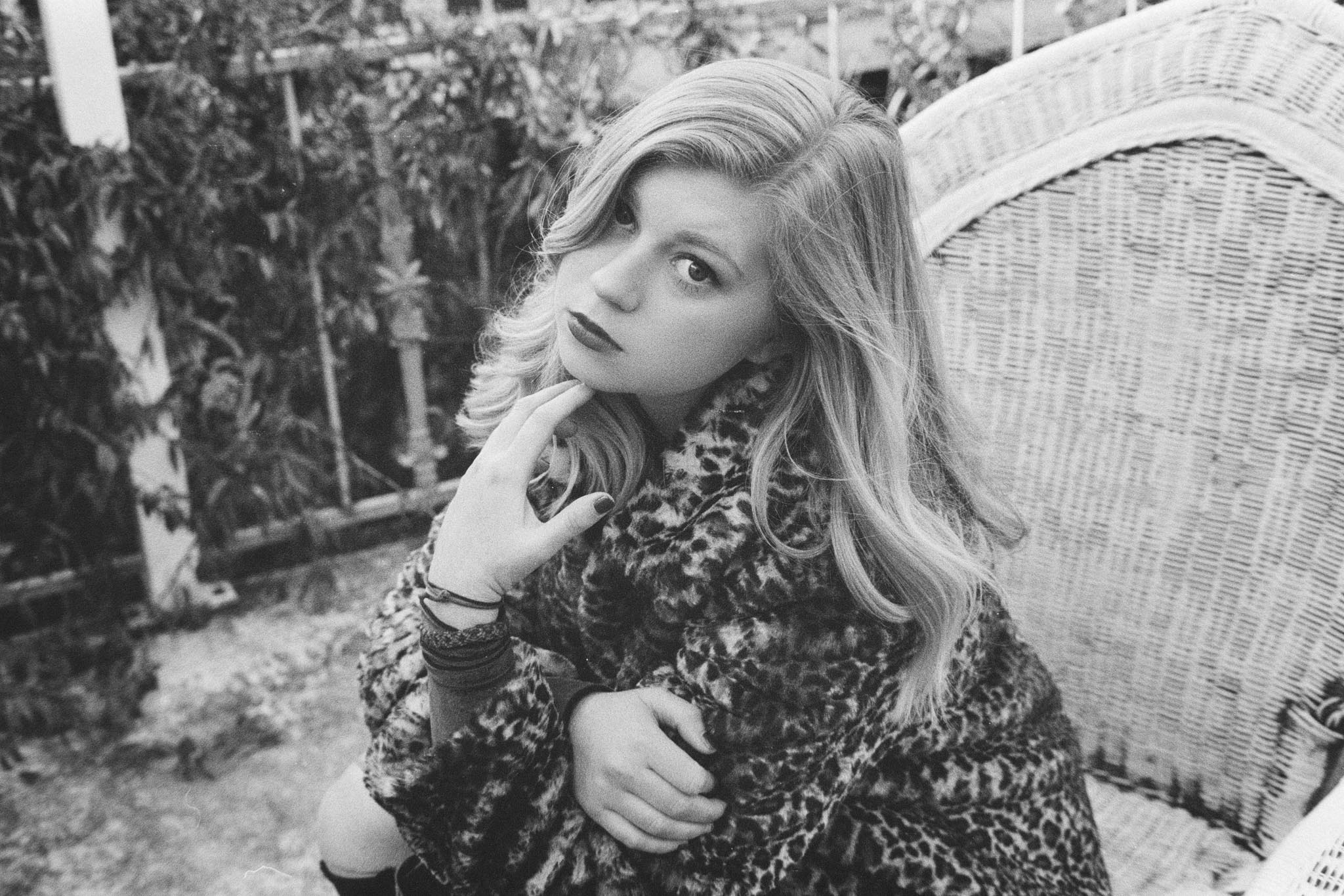 Model: Becca Olsen Camera: Minolta CLE Lens: 40mm M Rokkor Film: HP5+ plus rated at 1600