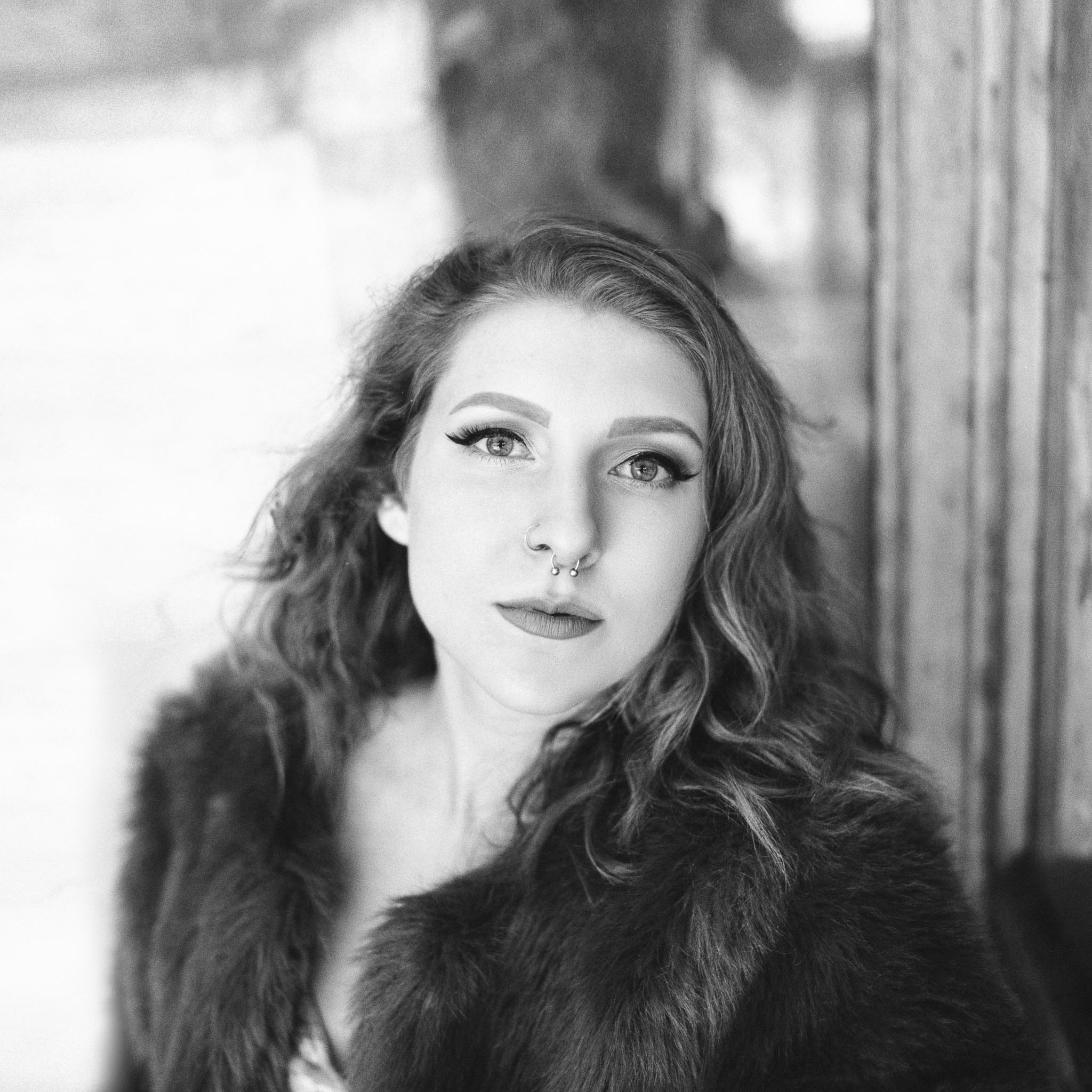 Model: Laurie Delahorne Camera: Hasselblad 501CM Film: HP5+ Rated @ 400
