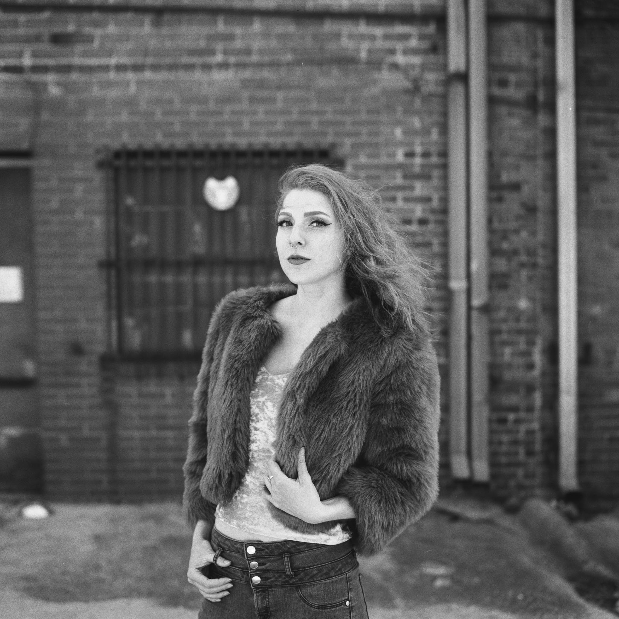 Model: Laurie Delahorne Camera: Hasselblad 501CM Film: HP5+ Rated @ 400