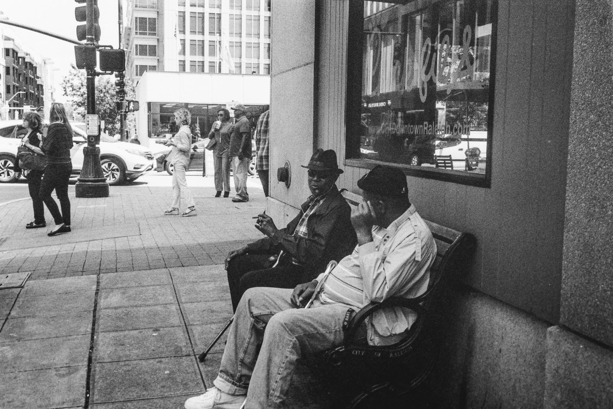 Camera: Minolta CLE Lens: 40mm M Rokkor Film: HP5+ plus rated at 1600