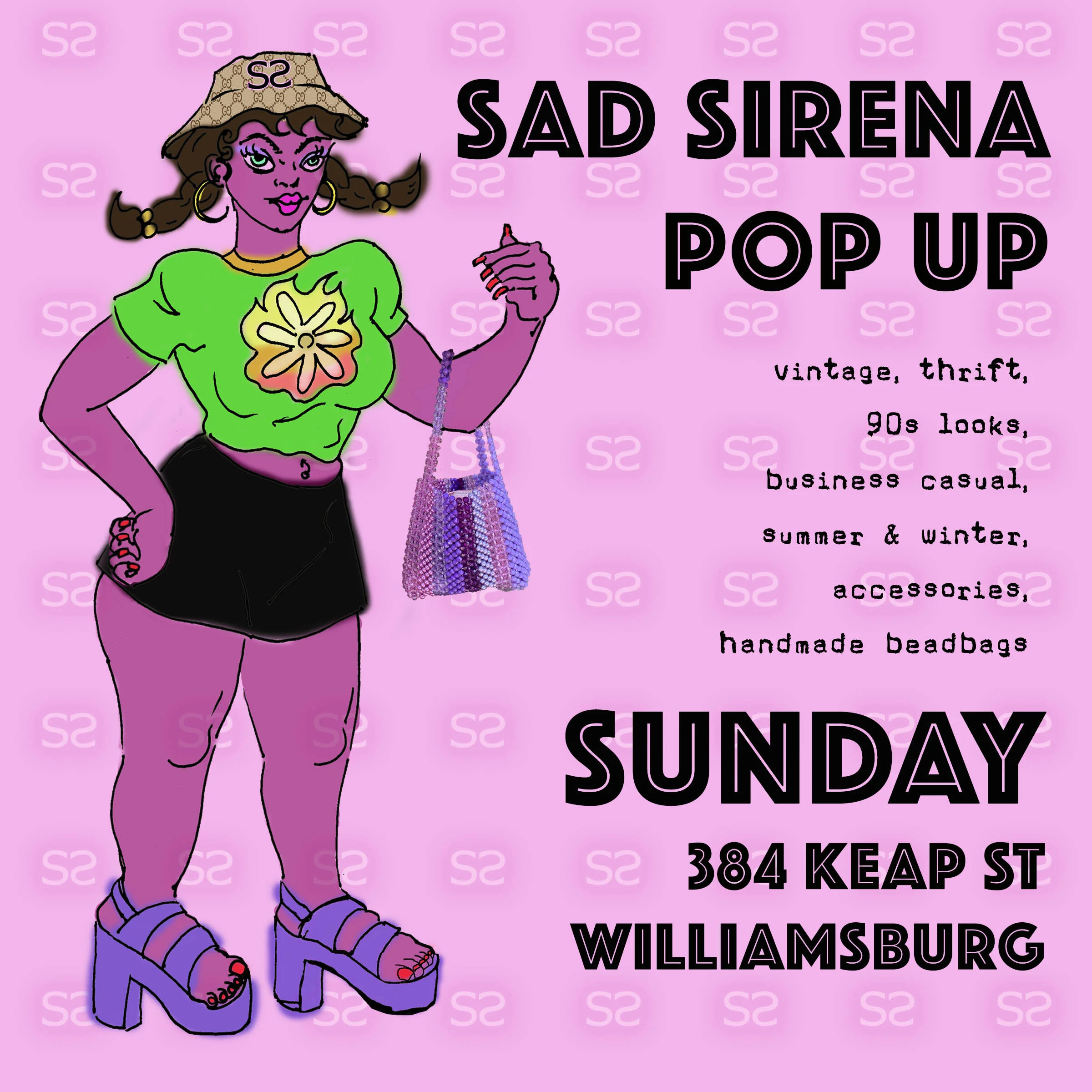 Sad Sirena Pop up Shop!