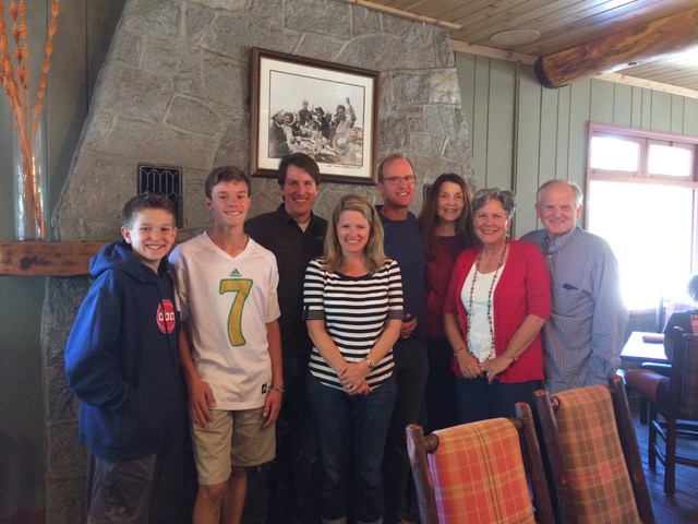 The Bachmans and the Nugents . . . more chosen family friends.