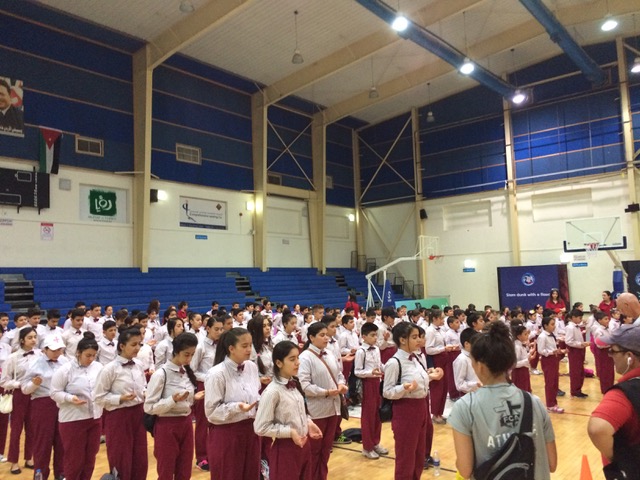 Led by Christians, these refugee children start each day praying. We were moved to tears to hear/see them.