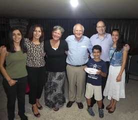 Pastor George and his family are very committed to this congregation at AlRaja Church in Amman.