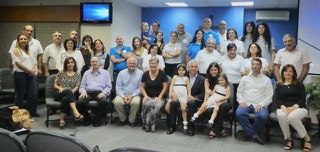 The Family Ministries team, serving the Middle East. Bassam and Pascal (the directors) are front row, far right.