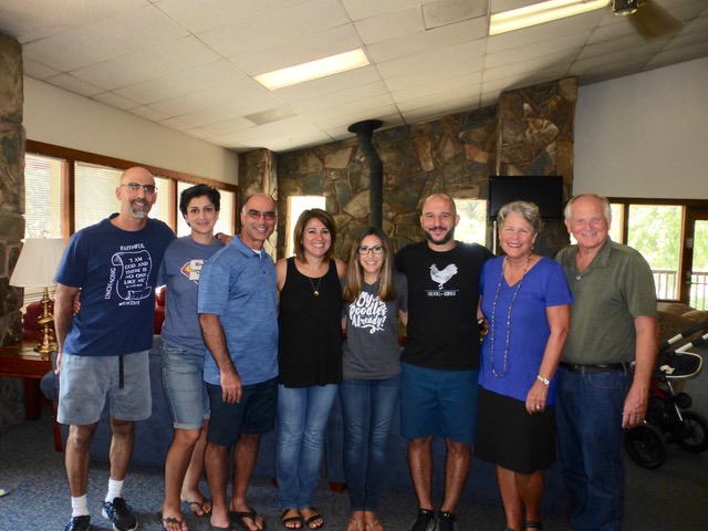 “Badveli” Greg Haroutunian and Sossi with their ministry team from FPAC (Phil and Mel, Mike and Tamar)