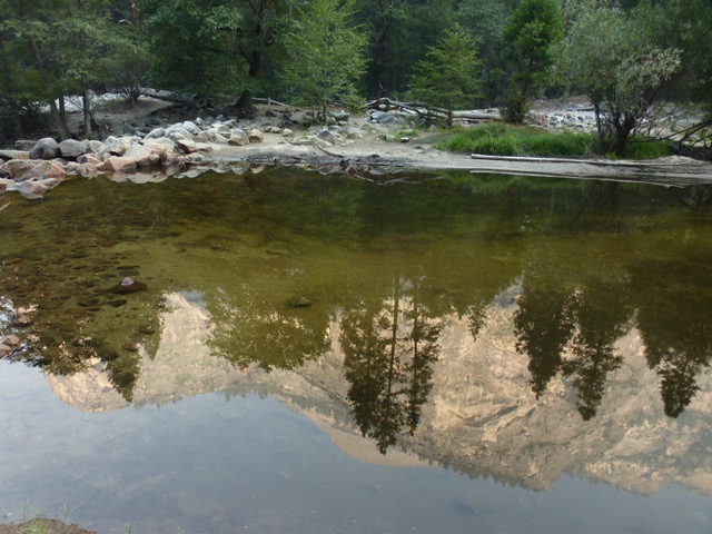Mirror Lake . . . appropriately named.