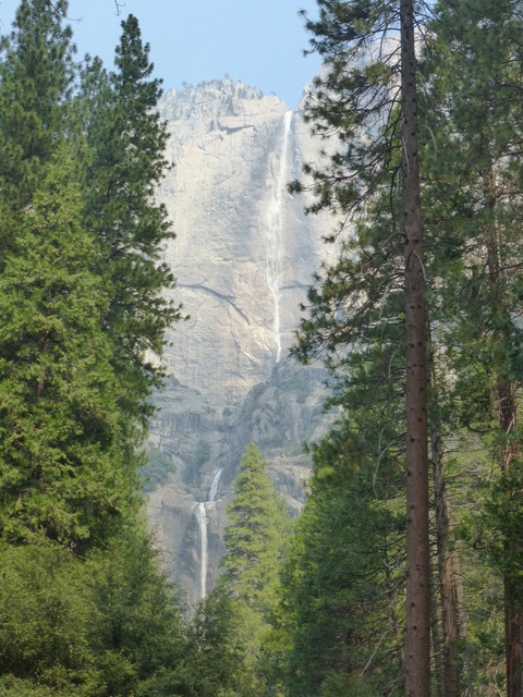  One last look at all three tiers of Yosemite Falls.