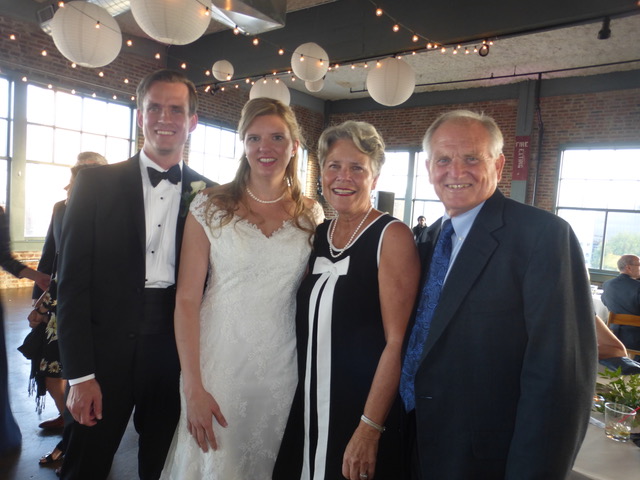 So happy to celebrate with Ian and Elizabeth Larson.