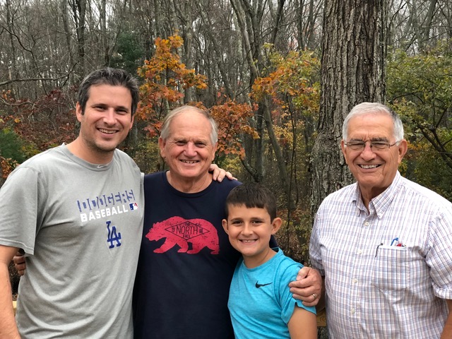 Our nephew Randy with his son Ryder and his dad (and our brother-in-law) Wayne Clark came for a (too) brief visit.