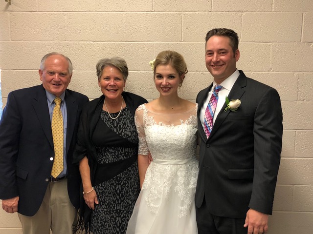 Nate and Elsa (Stanley) Blanchard: a most joyous occasion!!