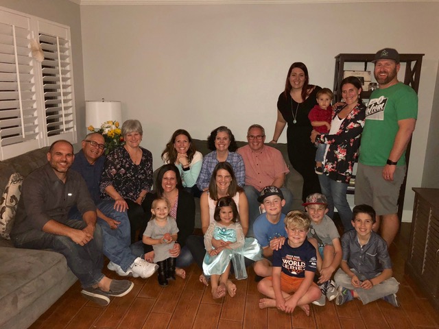 The party attendees . . . Lisa is so loved across the generations.