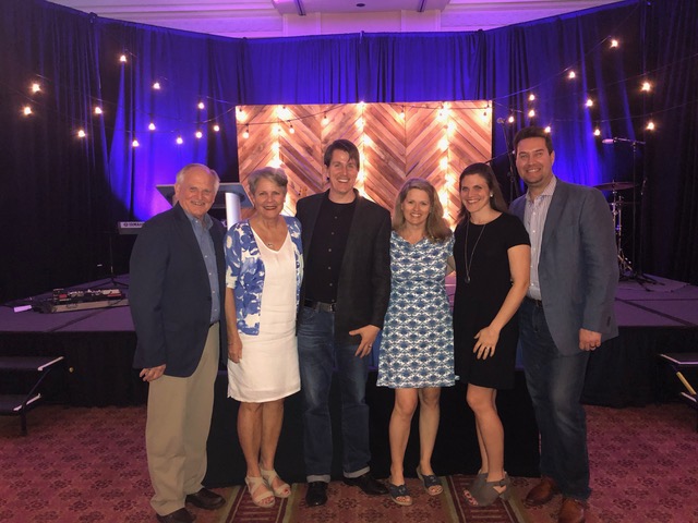 Closing night: we wrapped it up with Bill and Christi Bachman and Derek and Julie.