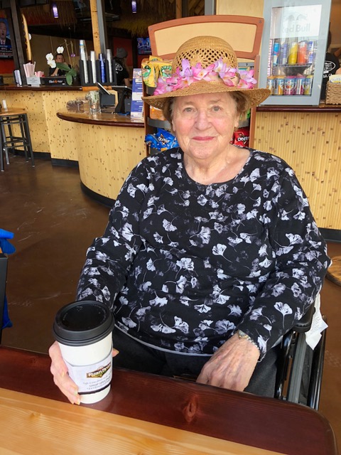 Isn’t she beautiful? 88 and going strong. How blessed I am to have such a mom!!