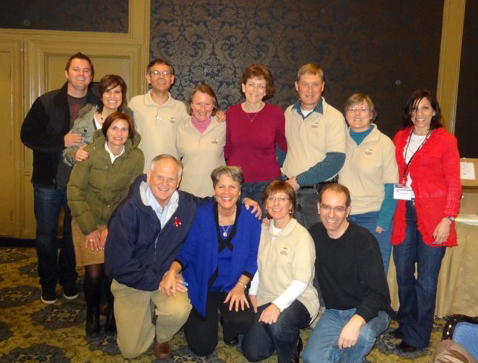 This photo partially represents the team who worked very hard to make this weekend happen. We are so blessed!