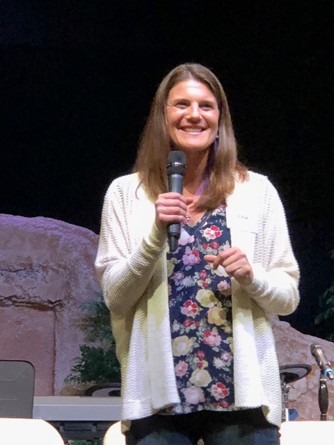 Lisa Friesen, professor at California Baptist University, spoke from her heart on the goodness of trusting God and cooperating with His “guard rails” regarding sexuality.