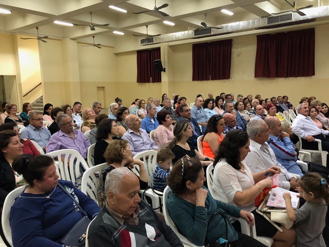 We spent this evening speaking to a group of Syrian refugee couples. It was the first event hosted by the Karagheusian Center for both husbands and wives and they deemed it a great success.
