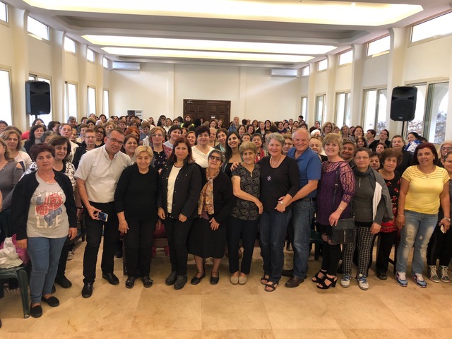 What a delightful day we spent with over 200 women at the Kchag Retreat Center!